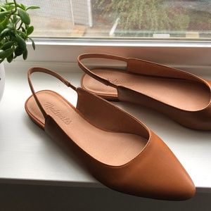 Madewell Margot Slingback Flats In 